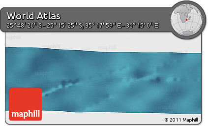 Satellite Panoramic Map of the Area around 25° 31' 56" S, 35° 46' 29" E