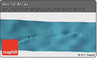 Satellite Panoramic Map of the Area around 25° 31' 56" S, 35° 46' 29" E
