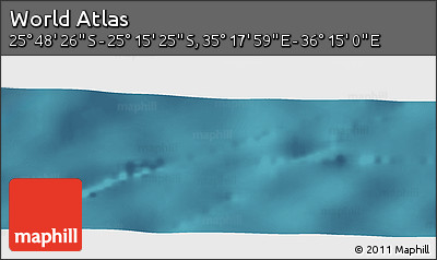 Satellite Panoramic Map of the Area around 25° 31' 56" S, 35° 46' 29" E