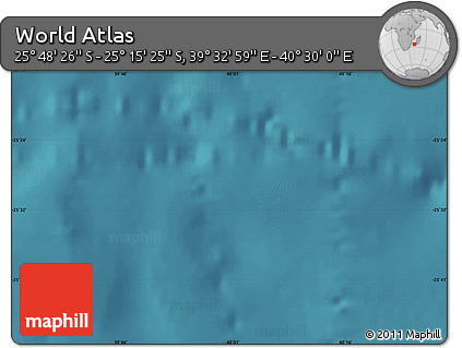 Satellite Map of the Area around 25° 31' 56" S, 40° 1' 29" E
