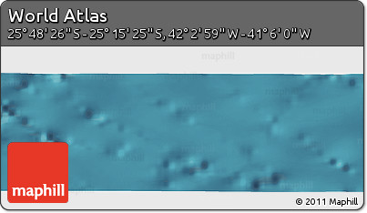 Satellite Panoramic Map of the Area around 25° 31' 56" S, 41° 34' 30" W