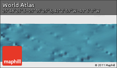 Satellite Panoramic Map of the Area around 25° 31' 56" S, 41° 34' 30" W