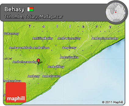 Physical Map of Behasy