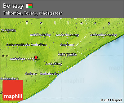 Physical Map of Behasy