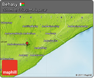 Physical Map of Behasy