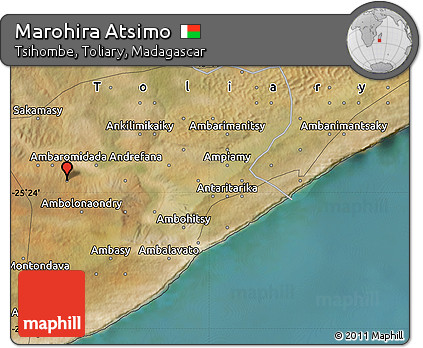 Satellite Map of Marohira Atsimo