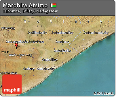 Satellite Map of Marohira Atsimo