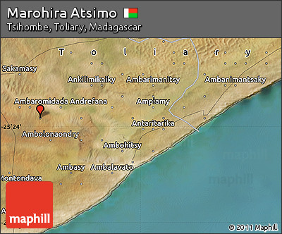 Satellite Map of Marohira Atsimo