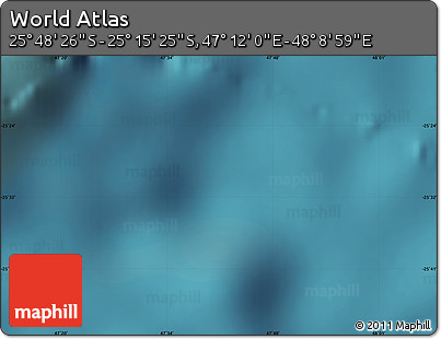 Satellite Map of the Area around 25° 31' 56" S, 47° 40' 29" E