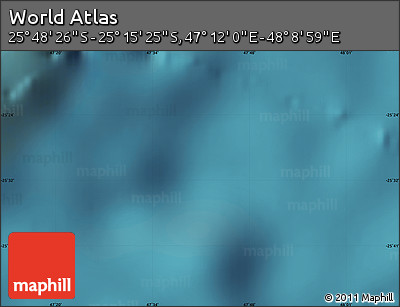 Satellite Map of the Area around 25° 31' 56" S, 47° 40' 29" E