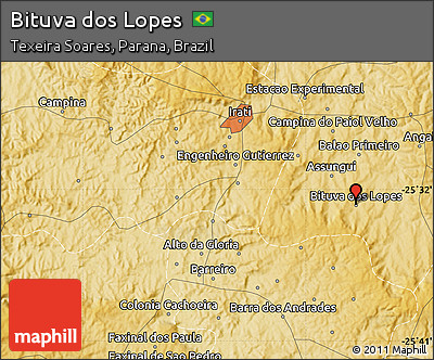 Physical Map of Bituva Dos Lopes