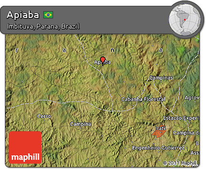 Satellite Map of Apiaba