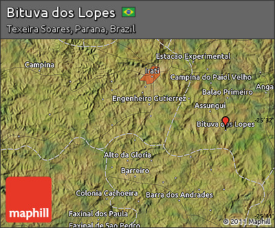 Satellite Map of Bituva Dos Lopes