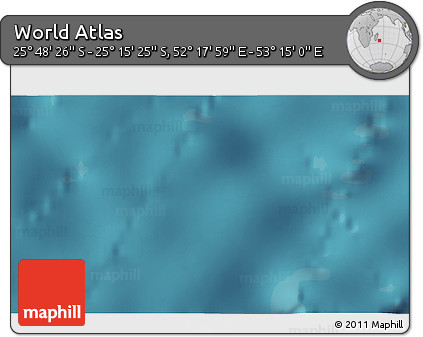 Satellite 3D Map of the Area around 25° 31' 56" S, 52° 46' 29" E