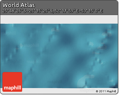 Satellite 3D Map of the Area around 25° 31' 56" S, 52° 46' 29" E