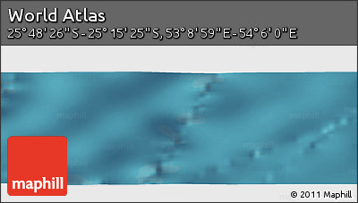 Satellite Panoramic Map of the Area around 25° 31' 56" S, 53° 37' 30" E