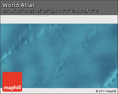 Satellite 3D Map of the Area around 25° 31' 56" S, 54° 28' 30" E