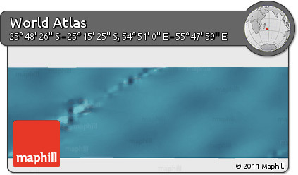Satellite Panoramic Map of the Area around 25° 31' 56" S, 55° 19' 30" E