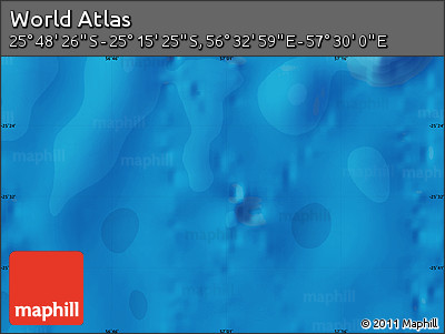 Political Map of the Area around 25° 31' 56" S, 57° 1' 29" E