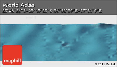 Satellite Panoramic Map of the Area around 25° 31' 56" S, 57° 1' 29" E