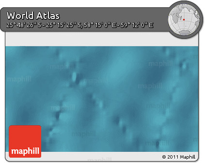 Satellite 3D Map of the Area around 25° 31' 56" S, 58° 43' 30" E