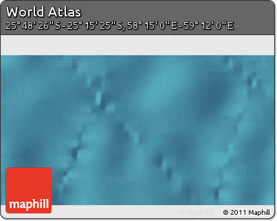 Satellite 3D Map of the Area around 25° 31' 56" S, 58° 43' 30" E