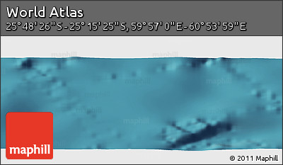 Satellite Panoramic Map of the Area around 25° 31' 56" S, 60° 25' 29" E