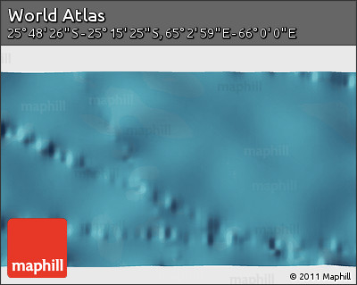 Satellite 3D Map of the Area around 25° 31' 56" S, 65° 31' 30" E