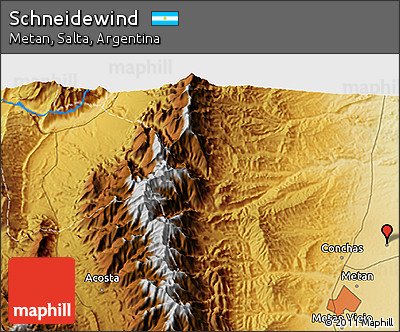 Physical 3D Map of Schneidewind