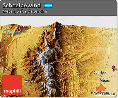 Physical 3D Map of Schneidewind