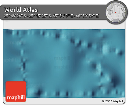 Satellite 3D Map of the Area around 25° 31' 56" S, 66° 22' 30" E