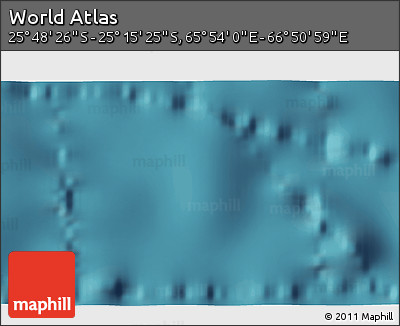 Satellite 3D Map of the Area around 25° 31' 56" S, 66° 22' 30" E