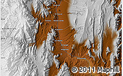 Physical Map of the area around 25° 31' 56" S, 66° 13' 29" W