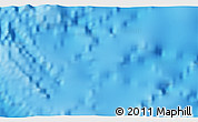 Physical 3D Map of the area around 25° 31' 56" S, 70° 37' 30" E