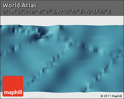 Satellite 3D Map of the Area around 25° 31' 56" S, 72° 19' 29" E