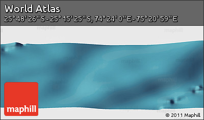Satellite Panoramic Map of the Area around 25° 31' 56" S, 74° 52' 30" E