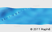 Physical Panoramic Map of the area around 25° 31' 56" S, 75° 43' 29" E