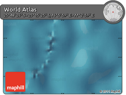 Satellite Map of the Area around 25° 31' 56" S, 76° 34' 29" E