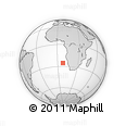 Outline Map of the Area around 25° 31' 56" S, 7° 43' 29" E, rectangular outline