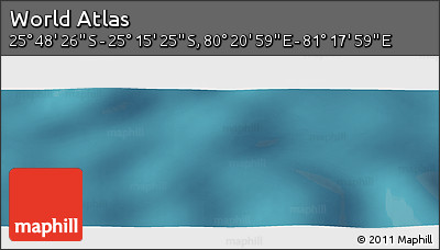 Satellite Panoramic Map of the Area around 25° 31' 56" S, 80° 49' 29" E