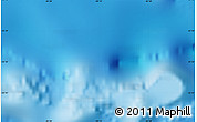 Shaded Relief Map of the area around 25° 31' 56" S, 83° 13' 29" W