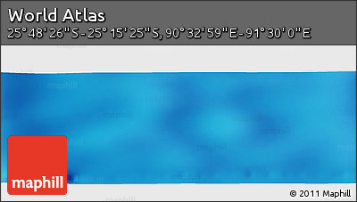 Physical Panoramic Map of the Area around 25° 31' 56" S, 91° 1' 30" E