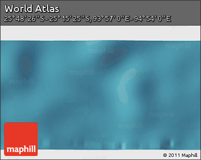 Satellite 3D Map of the Area around 25° 31' 56" S, 94° 25' 30" E