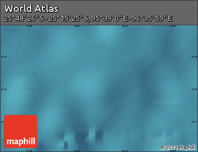 Satellite Map of the Area around 25° 31' 56" S, 96° 7' 30" E