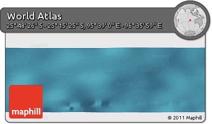 Satellite Panoramic Map of the Area around 25° 31' 56" S, 96° 7' 30" E
