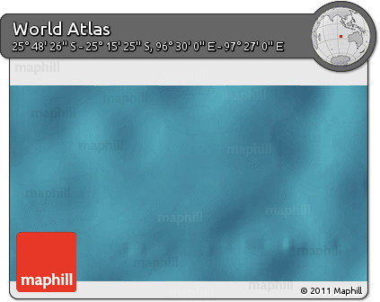 Satellite 3D Map of the Area around 25° 31' 56" S, 96° 58' 29" E