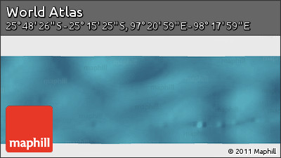 Satellite Panoramic Map of the Area around 25° 31' 56" S, 97° 49' 29" E