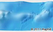 Shaded Relief 3D Map of the area around 25° 31' 56" S, 98° 31' 30" W