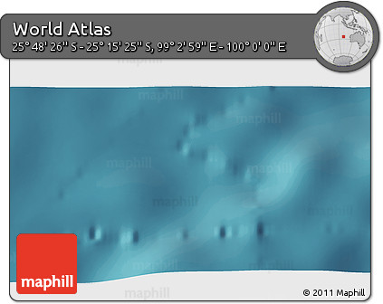 Satellite 3D Map of the Area around 25° 31' 56" S, 99° 31' 30" E