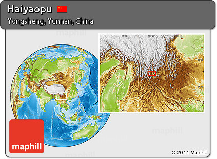 Physical Location Map of Haiyaopu